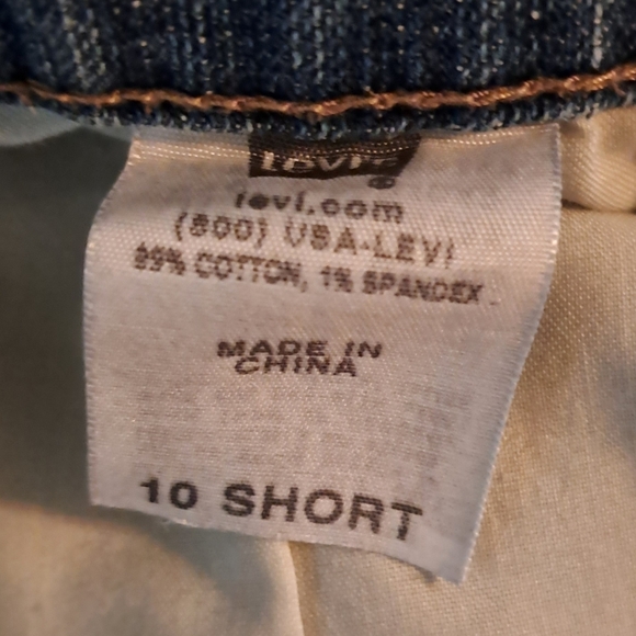 Vintage Y2K Levi's Relaxed Boot Cut 550 Denim Blue Jeans Women's Size 10 Short - Picture 3 of 9